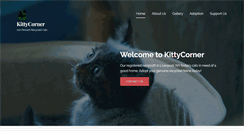 Desktop Screenshot of kittycorner.org